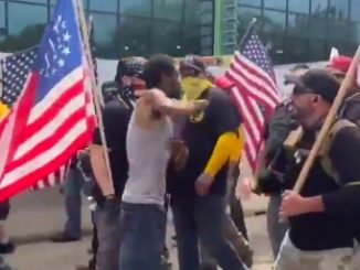 The Right is Starting to Fight Back: Proud Boys Clash With Antifa/BLM in Michigan
