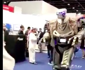 7.4 Million Dollar Robot Bodyguard